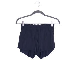 LULULEMON Scallop Trim Lightweight Shorts Black Running Active Women's 4